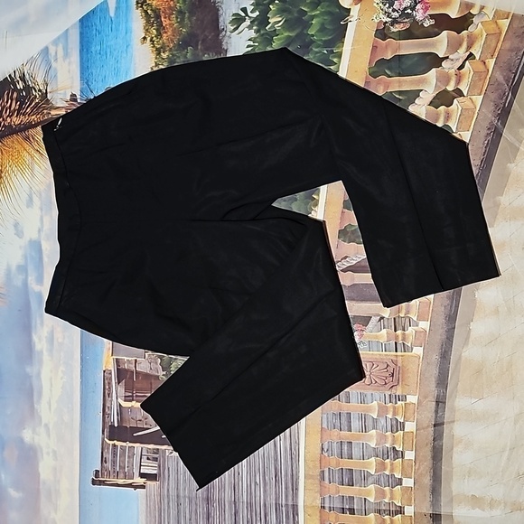 Nina Mclemore Pleated Trousers Pants Size 4 - Picture 1 of 5